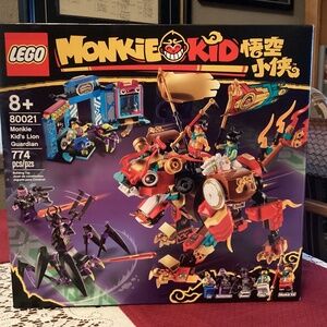 Lego Monkie King Kid’s Lion Guardian unopened sealed box